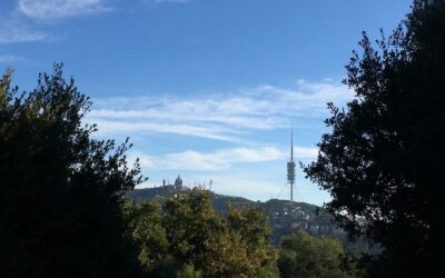 Collserola des del Parc de l’Oreneta (Barcelonès)