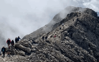 Ferrata del Sorrosal i Pico de Robiñera (3005 m),  zona Pineta-Ordesa (Sobrarbe. Pirineu Aragonès)