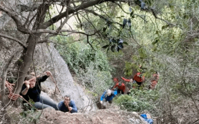 Fonts i salts d’aigua de Rellinars, cim del Castell de Bocs (Vallès Occidental)