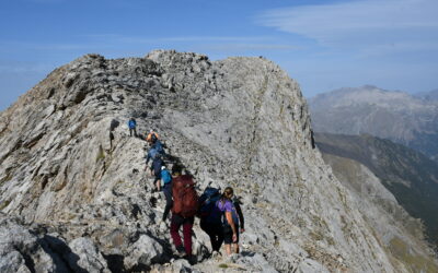 Vallhivierna (3.067 m) i Culebres ( 3.062 m)